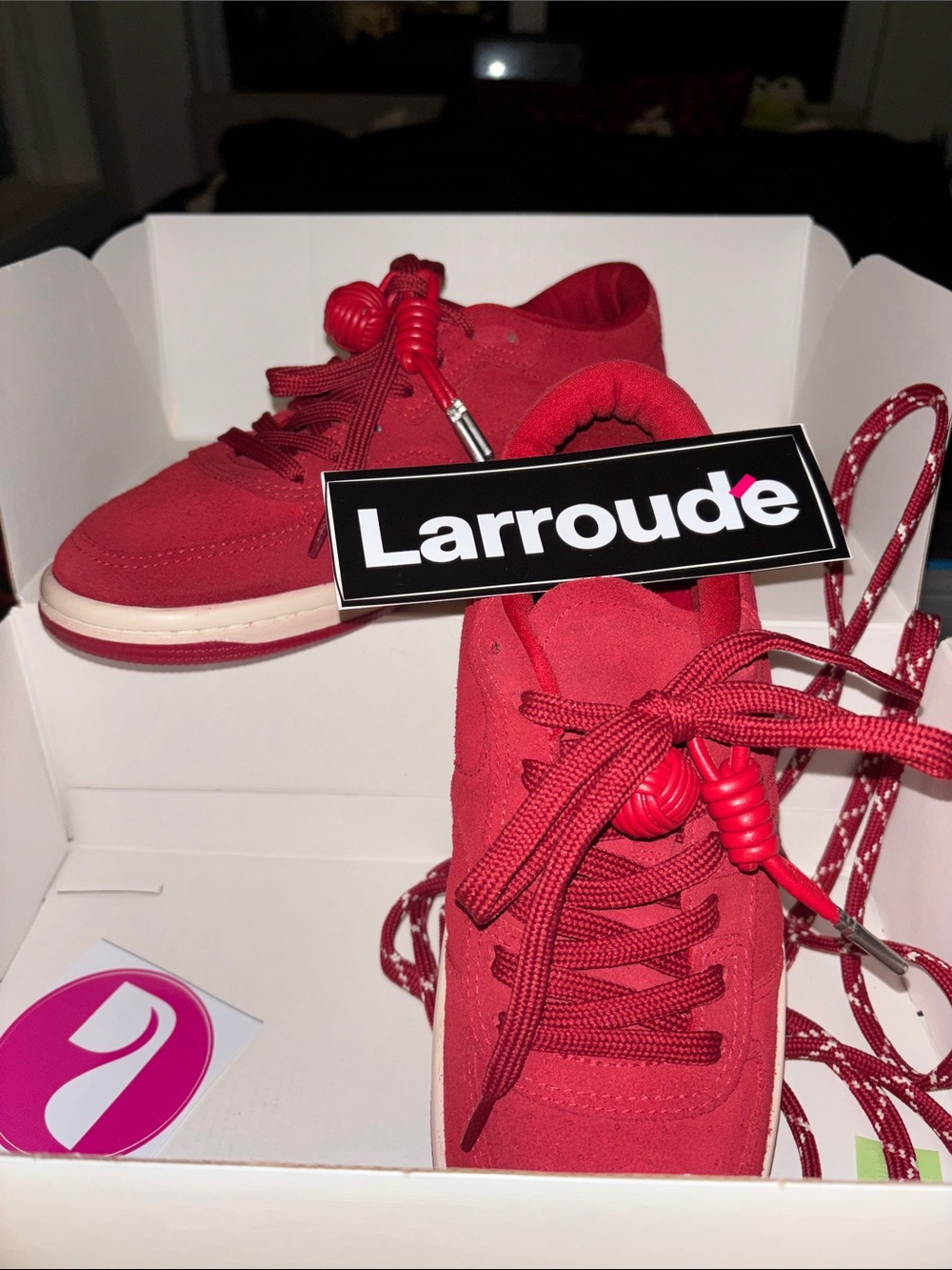 Beautiful Red Women’s Athletic Sneakers - Larroude